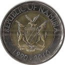 Namibia 10$ 2010 &quot;20. Jubil&auml;um der Zentralbank&quot;