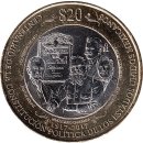Mexiko 20 Pesos 2017 "Constitution centennial"