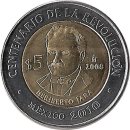 Mexiko 5 Pesos 2008 &quot;Heriberto Jara&quot;