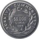 Tuerkei 50 Bin Lira 1999 "FAO"