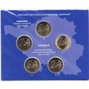 Deutschland 2 Euro Gedenkmünzenset 2009 "Saarland" St