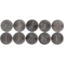 Russland 10 x 5 Rubel 2012 "Sondermünzen"