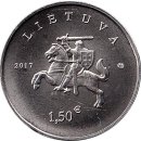 Litauen 1,50 Euro 2017 &quot;Lithuanian hound and Žemaitukas horse&quot;