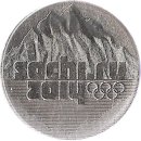 Russland 25 Rubel "Sochi" Motiv 2011 Prägedatum 2014