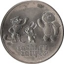 Russland 25 Rubel &quot;Sochi&quot; Motiv 2012 Pr&auml;gedatum 2014