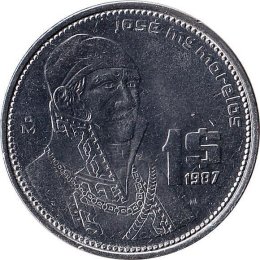 Mexiko 1 Peso 1987