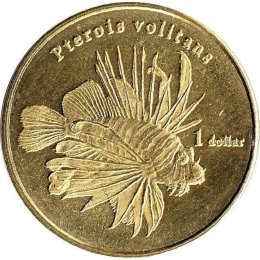 Moorea Island 1 Dollar 2018 &quot;Fisch&quot;