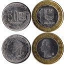Venezuela 50 Centimos, 1 Bolivar 2018