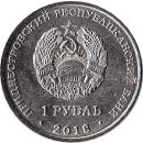 Transnistrien 1 Ruble 2018 &quot;Church of St. Andrew the First-Called in Tiraspol&quot;