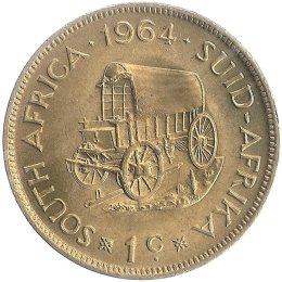 Suedafrika 1 Cent 1964