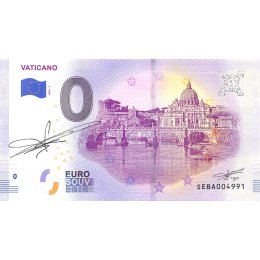 Vatikan 0-Euro Schein 2019-1 VATICANO SIGNATUR