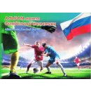 Russland 3 x 25 Rubel 2018 "Fussball"