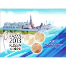 Russland 2 x 10 Rubel 2013 &quot;27th Summer Universiade in Kazan&quot;