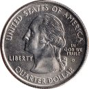 USA Quarter 2002 "Mississippi" D