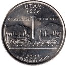 USA Quarter 2007 "Utah" D