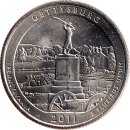 USA Quarter 2011 &quot;Gettysburg&quot; P