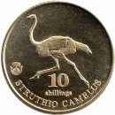 Biafra 10 Shillings 2020 "Struthio Camelus"
