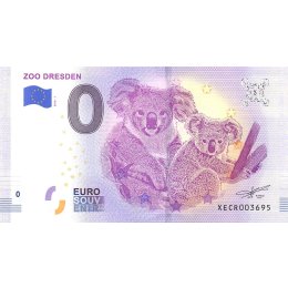 0-Euro Schein 2018-1 "ZOO DRESDEN"