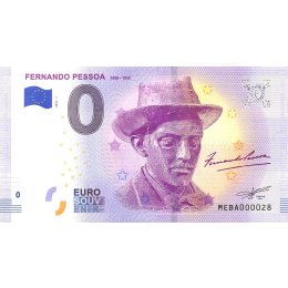 0-Euro Schein 2018-1 "FERNANDO PESSOA 1888-1935"
