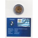 Uruguay 10 Pesos Uruguayo 2000 "Jose Artigas"