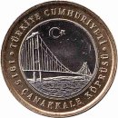 Tuerkei 1 Lira 2022 &quot;1915 Canakkale Bridge&quot;