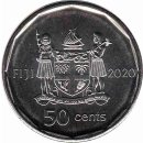 Fidschi 50 Cents 2020 "50 Years of Independence"