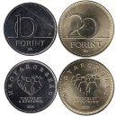 Ungarn 10, 20 Forint 2020 &quot;Tribute to the heroes&quot;