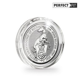 10ner Pack Münzkapseln ULTRA Perfect Fit 36,81 mm 2 Oz Silber