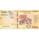 Burundi 500 Francs 2018
