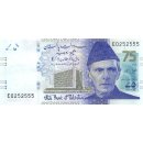 Pakistan 75 Rupees 2023