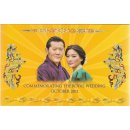 Bhutan 100 Ngultrum 2011 im Folder