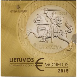 Litauen KMS 1 Cent-2 Euro im Blister BU