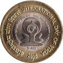 Indien 10 Rupees 2015 "International Day of Yoga"