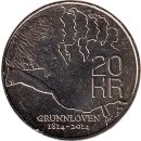 Norwegen 20 Kronen 2014 &quot;Bicentenary of the Norwegian Constitution&quot;
