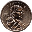 USA 1 Dollar 2016 &quot;Native American&quot; P