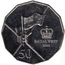 Australien 50 Cents 2000 "Royal Visit"