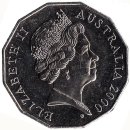 Australien 50 Cents 2000 "Royal Visit"