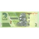 Simbabwe 2 Dollars 2016