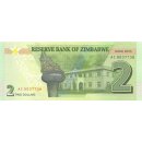 Simbabwe 2 Dollars 2016