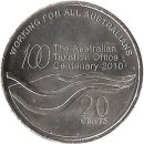 Australien 20 Cent 2010 &quot;100th Anniversary of the...