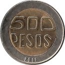 Kolumbien 500 Pesos 2011